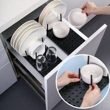 Load image into Gallery viewer, Drawer Retractable Tableware Rack
